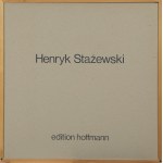 Henryk Stażewski (1894 Warszawa - 1988 Warszawa), Grafika + obwoluta do prac , 1975