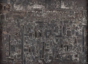 Zdzislaw Beksinski (1929 Sanok - 2005 Warsaw), Relief, 1958