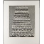 Roman Opałka (1931 Abbeville, Francja - 2011 Rzym), Wieża Babel, 1968