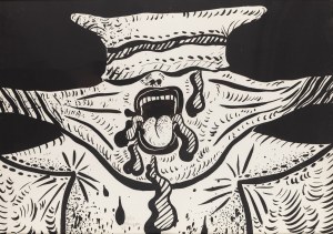 Pinchas Burstein `Maryan (1927 Nowy Sacz - 1977 New York), Untitled, 1973.