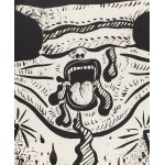 Pinchas Burstein \ Maryan (1927 Nowy Sącz - 1977 Nowy Jork), Bez tytułu, 1973