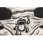 Pinchas Burstein \ Maryan (1927 Nowy Sącz - 1977 Nowy Jork), Bez tytułu, 1973