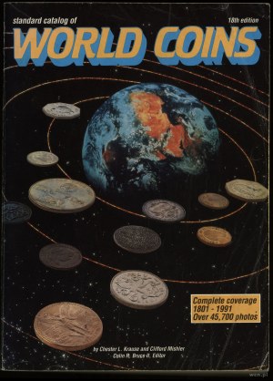 Krause Chester L., Mishler Clifford,Bruce Colin R. II - Standard Catalog of World Coins 1801-1991, Iola, 18th edition, IS...