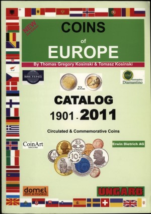 Kosinski Thomas Gregory, Kosiniski Tomasz - Coins of Europe. Catalog 1901-2011: Circulated & Commemorative Coins, numiKO...