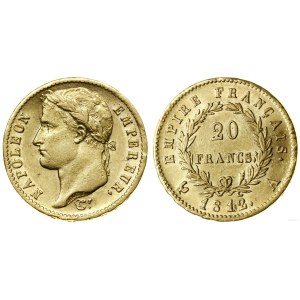 Francja, 20 franków, 1812 A, Paryż