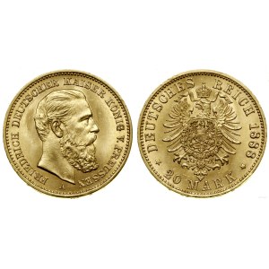 Germany, 20 marks, 1888 A, Berlin