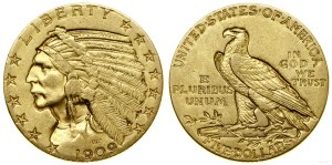 United States of America (USA), $5, 1909, Philadelphia