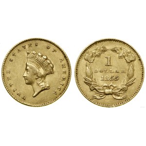 Stany Zjednoczone Ameryki (USA), 1 dolar, 1855, Filadelfia