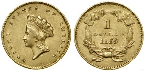 United States of America (USA), $1, 1855, Philadelphia