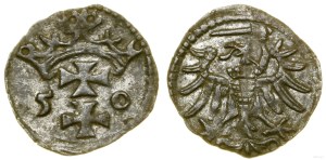 Poland, denarius, 1550, Gdansk