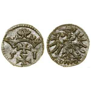 Polska, denar, 1551, Gdańsk