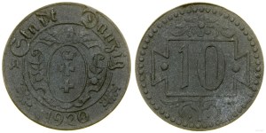 Poland, 10 fenigs, 1920, Gdansk