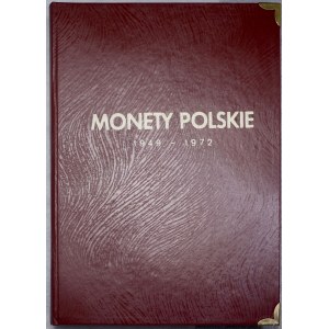 Polska, klaser z monetami polskimi z lat 1949-1972, Kremnica i Warszawa