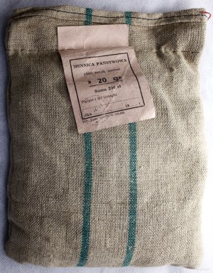 Poland, mint bag - 1000 x 20 pennies, 1985(?), Warsaw