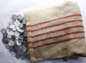 Poland, mint bag - 5 pennies, 1968, Warsaw