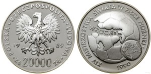 Poland, 20,000 zloty, 1989, Warsaw