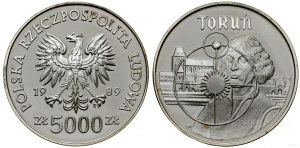 Poland, 5,000 zloty, 1989, Warsaw