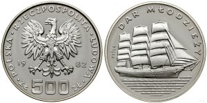 Poland, 500 zloty, 1982, Warsaw