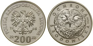 Poland, 200 zloty, 1986, Warsaw