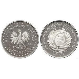 Poland, 200,000 zloty, 1994, Warsaw