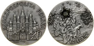 Poland, 20 zloty, 2001, Warsaw