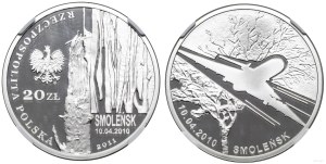 Poland, 20 zloty, 2011, Warsaw