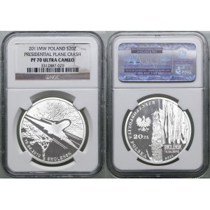 Poland, 20 zloty, 2011, Warsaw