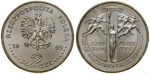 Poland, 2 zloty, 1995, Warsaw