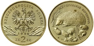 Poland, 2 zloty, 1996, Warsaw