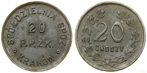 Poland, 20 pennies, 1922-1949