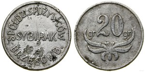 Polsko, 20 groszy, 1938-1939