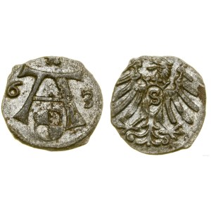 Prusy Książęce (1525-1657), denar, 1563, Królewiec