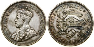 Cyprus, 45 piastres, 1928