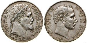 Denmark, 2 rigsdalers, 1863, Copenhagen