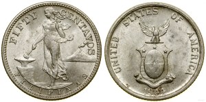 Philippines, 50 centavo, 1944, Denver