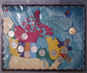 Canada, set of 13 coins