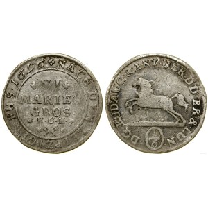 Německo, 6 mariánských grošů (1/6 tolaru), 1696 HCH, Braunschweig
