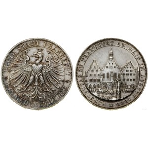 Germany, thaler, 1863, Frankfurt