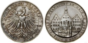 Germany, thaler, 1863, Frankfurt