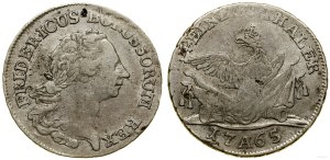 Germany, 1/4 thaler, 1765 A, Berlin