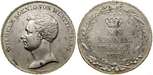 Germany, coronation thaler, 1817, Stuttgart