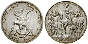 Germany, 2 marks, 1913, Berlin