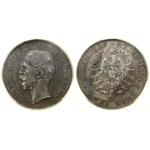 Niemcy, 2 marki, 1884 A, Berlin