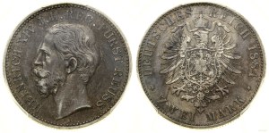 Germany, 2 marks, 1884 A, Berlin