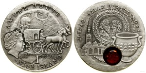 Niue, $1, 2009, Warsaw