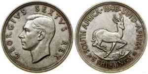 South Africa, 5 shillings, 1948, Pretoria