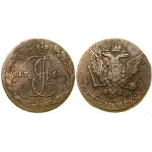 Rosja, 5 kopiejek, 1764 EM, Jekaterinburg