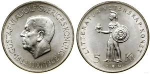 Sweden, 5 crowns, 1962, Stockholm