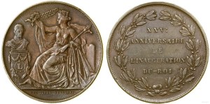 Belgium, commemorative token, 1856, Brussels