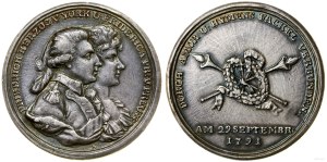 Germany, wedding medal, 1791